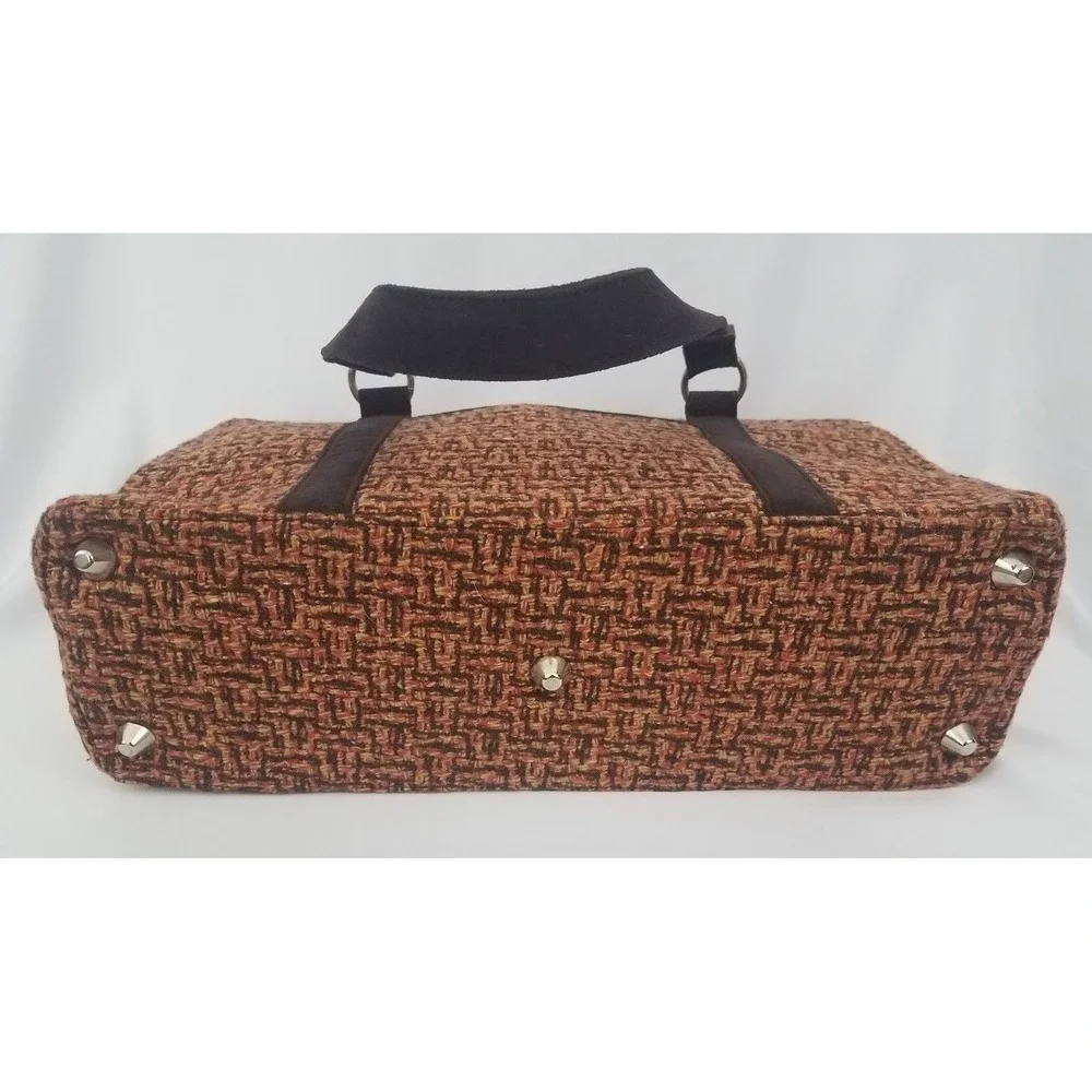 Betmar New York Wool Multicolor Handbag Purse Style # KH4730 EUC HB10‎
